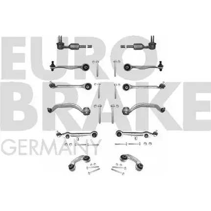 Ремкомплект, поперечный рычаг подвески EUROBRAKE 3940229 0IW0H1Q 59025014748 S3 60O изображение 0