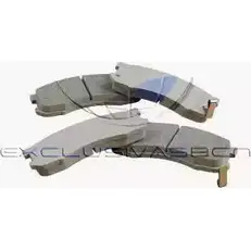 Тормозные колодки, дисковые, комплект MDR 3953526 8 433573201277 1H2D7 MFP-2380 изображение 0