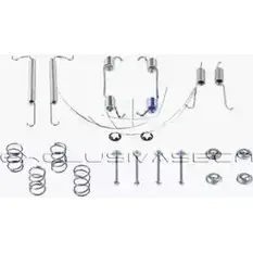 Тормозные колодки, комплект MDR EHICE MRS-2W03S 3956969 8433 573224290 изображение 0