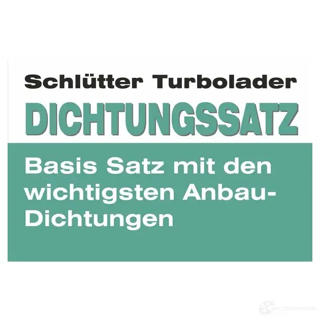 Комплект прокладок турбины SCHLÜTTER TURBOLADER 4727857 25317009 OBJ4 UNW 4044578970095 изображение 0