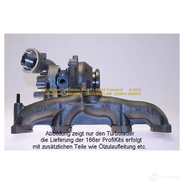 Турбина SCHLÜTTER TURBOLADER JF 101 1638436 4044578760306 pro04010 - Изображение 1