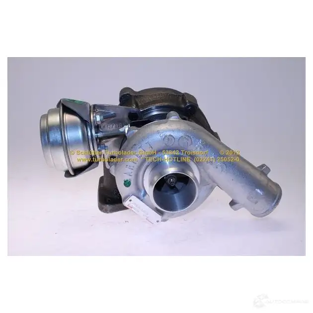 Турбина SCHLÜTTER TURBOLADER 71 7628-1 17203575 1636766 717628-5001S - Изображение 1