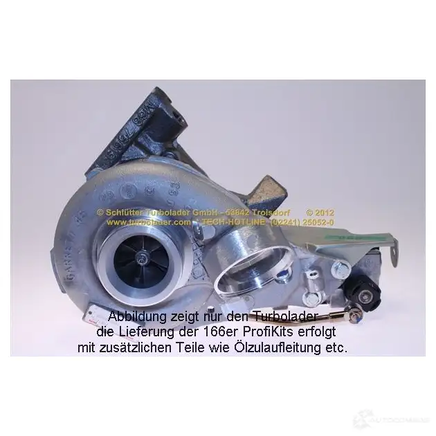 Турбина SCHLÜTTER TURBOLADER 1635498 752990-6 752 990-5007S 16600535eol - Изображение 1