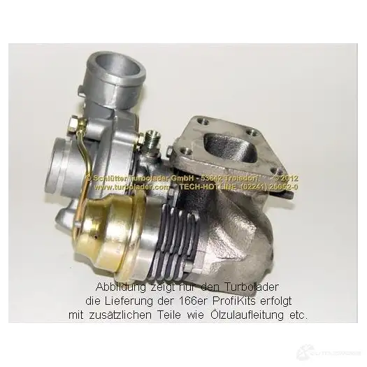 Турбина SCHLÜTTER TURBOLADER 4SULQE R pro02170 1638343 4044578754206 - Изображение 1