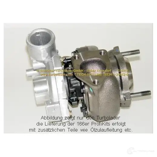Турбина SCHLÜTTER TURBOLADER 4044578782902 16603001eold W RDG39 1635987 - Изображение 1