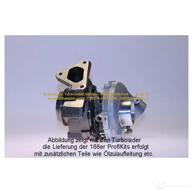 Турбина SCHLÜTTER TURBOLADER 742 693-1 742693-2 16600555 1635505 изображение 1
