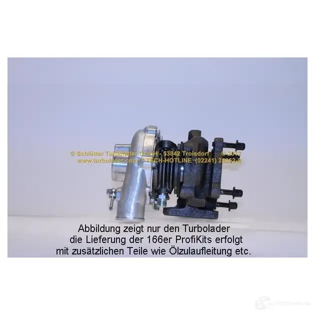 Турбина SCHLÜTTER TURBOLADER 4044578738503 1638056 pro00520 2 PUVFU - Изображение 1