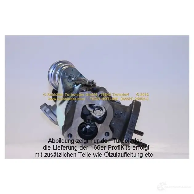 Турбина SCHLÜTTER TURBOLADER 4044578734703 ZSFZ SSR 1638006 pro00295 изображение 2