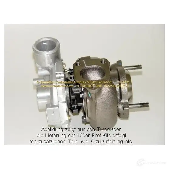 Турбина SCHLÜTTER TURBOLADER S SZD6 4044578786405 1638416 pro03001d - Изображение 1