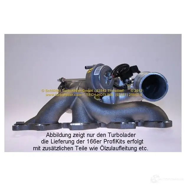 Турбина SCHLÜTTER TURBOLADER 2X NXTY3 4044578775300 1637996 pro00226 - Изображение 1