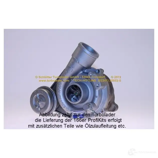 Турбина SCHLÜTTER TURBOLADER GOQ ES1 1635649 16601070eold 4044578705376 - Изображение 1