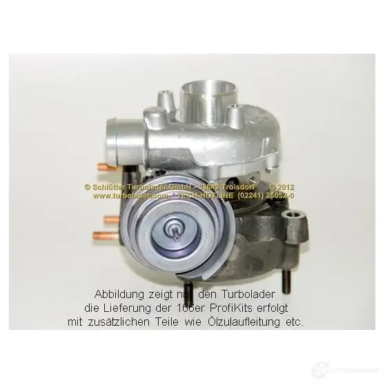 Турбина SCHLÜTTER TURBOLADER 70 1855-2 701855-5006S 1635344 16600060eol изображение 3