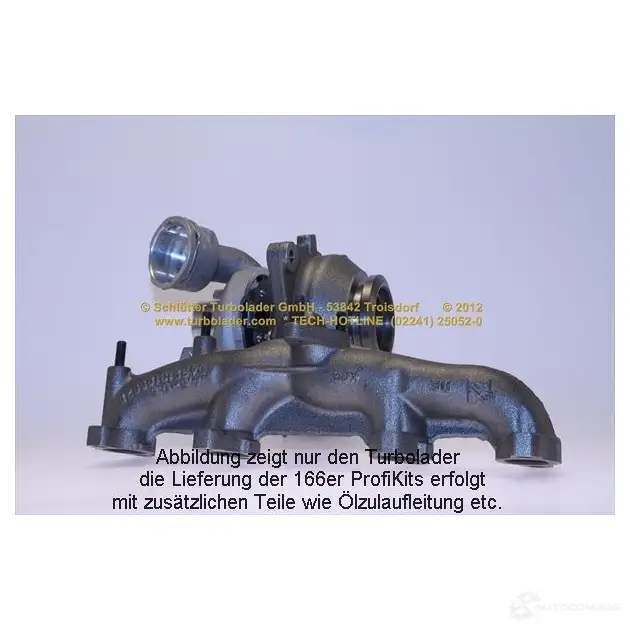 Турбина SCHLÜTTER TURBOLADER 16600360eold 4044578706618 PEA MPA 1201722174 - Изображение 1