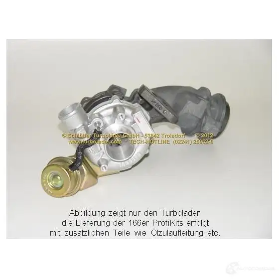 Турбина SCHLÜTTER TURBOLADER 45 4064-1 1635470 454064-5001S 16600450eol изображение 0