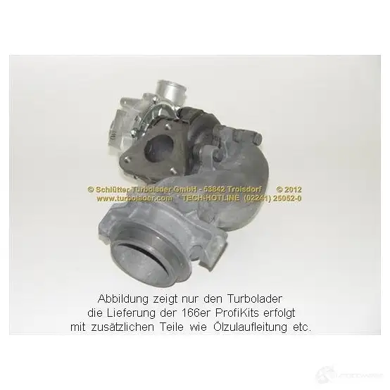 Турбина SCHLÜTTER TURBOLADER 45 4064-1 1635470 454064-5001S 16600450eol изображение 1