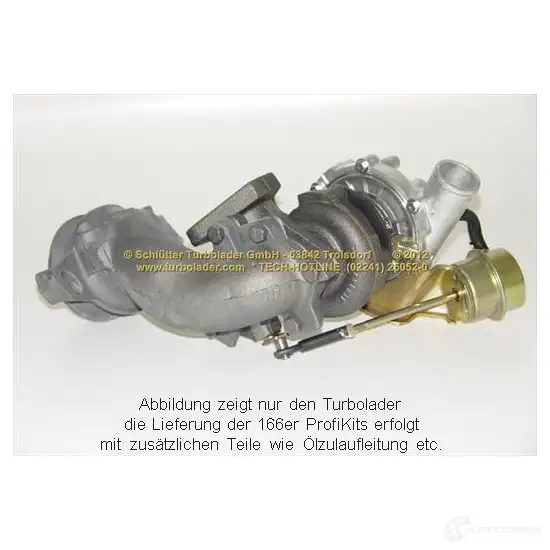 Турбина SCHLÜTTER TURBOLADER 45 4064-1 1635470 454064-5001S 16600450eol изображение 4