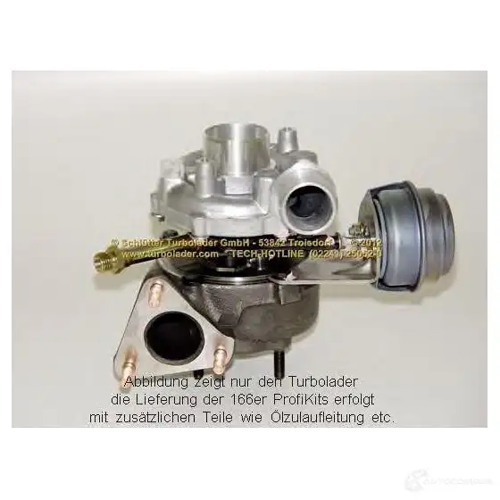 Турбина SCHLÜTTER TURBOLADER 16600060 1635343 7018 55-2 701855-5006S - Изображение 1