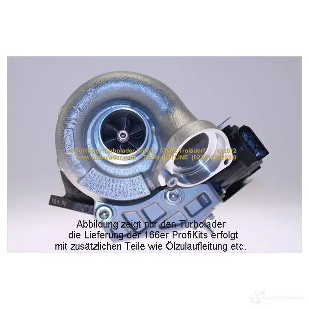 Турбина SCHLÜTTER TURBOLADER ESA2X 7L 16605181eold 1437779616 - Изображение 1