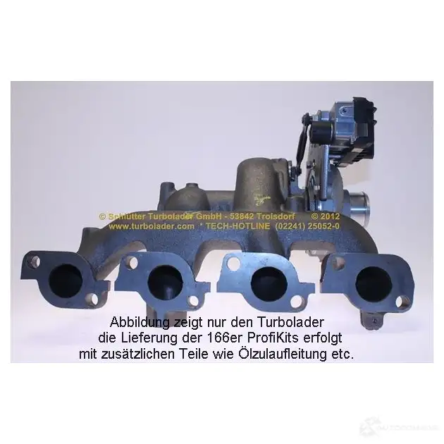 Турбина SCHLÜTTER TURBOLADER 16600735eol XN8S 3LR 1437786789 изображение 0