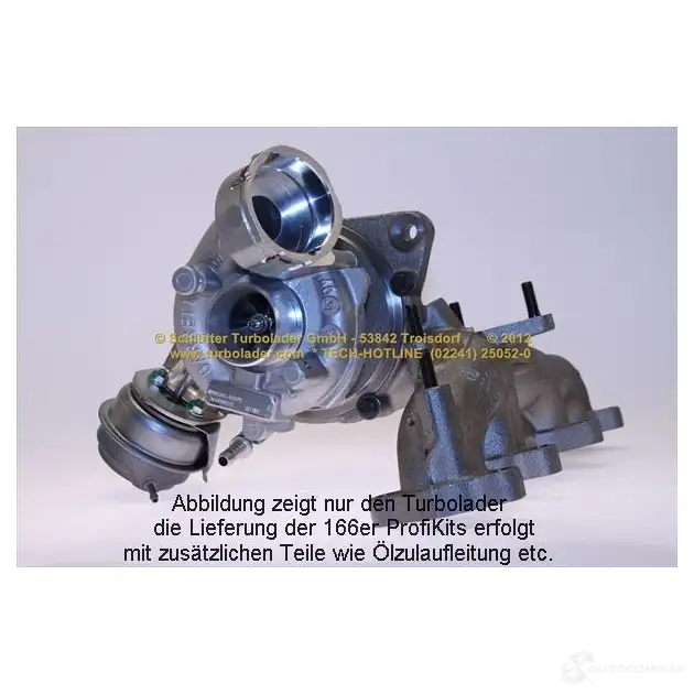 Турбина SCHLÜTTER TURBOLADER NM3 23Z 16602590d 4044578782506 1635944 изображение 0