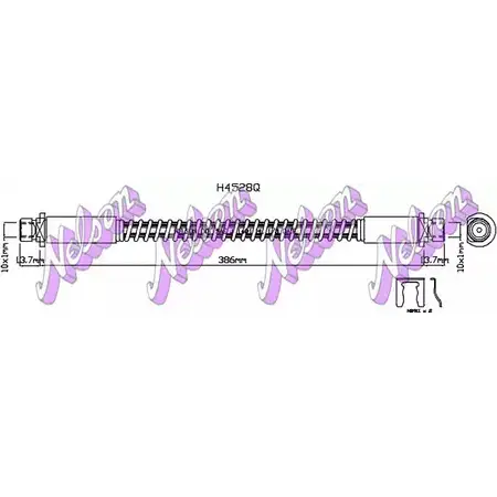 Тормозной шланг BROVEX-NELSON G2YTSL8 3971526 QND8 32N H4528Q