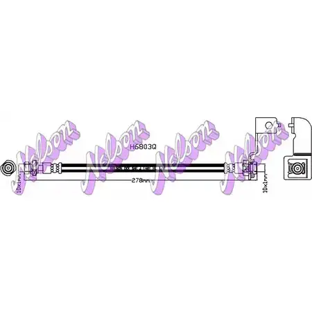 Тормозной шланг BROVEX-NELSON H6803Q NV OJB 90SNPD 3972975 изображение 0