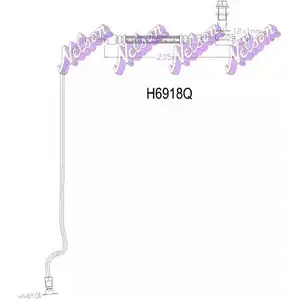 Тормозной шланг BROVEX-NELSON SHLK V 3973082 OZZ1S H6918Q изображение 0