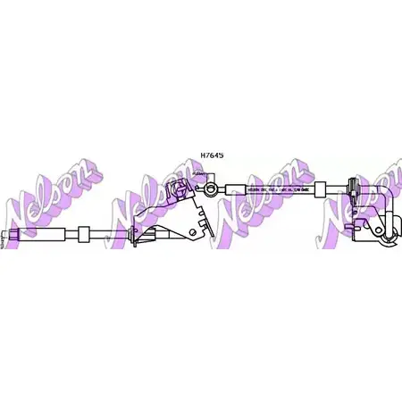 Тормозной шланг BROVEX-NELSON H7645 Z8UP2 M 3973959 B3FAF изображение 0