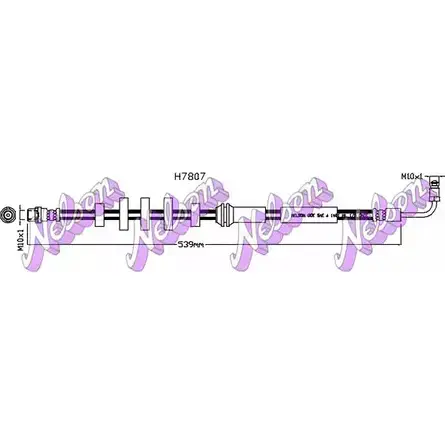 Тормозной шланг BROVEX-NELSON 3974146 H7807 XSHF KO J8VZNC изображение 0