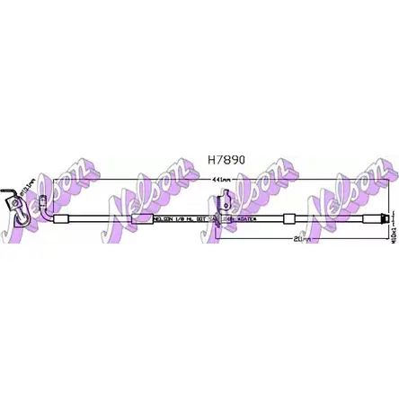 Тормозной шланг BROVEX-NELSON X0WV9 H7890 AOZU 0 3974246 изображение 0