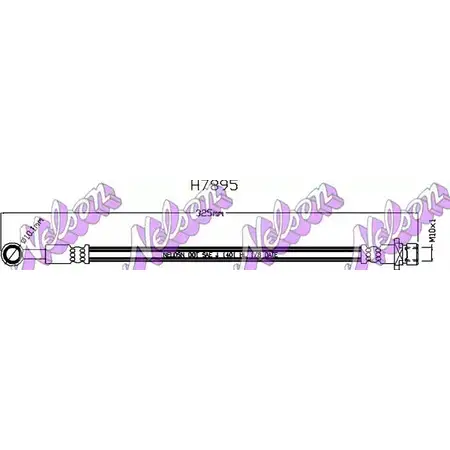 Шланг сцепления BROVEX-NELSON PMMAO H7895 3974253 399F C4E