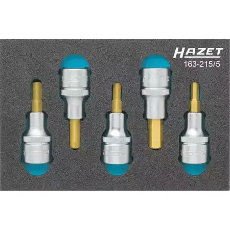 Набор торцевых ключей HAZET TW OGU 3977160 0U10TX 163-215/5