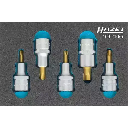 Набор торцевых ключей HAZET 3977162 HCGFS36 163-216/5 Q 5GPM78