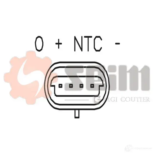 Датчик абсолютного давления SEIM 3349808012332 P IQJYK map57 2161656 изображение 0