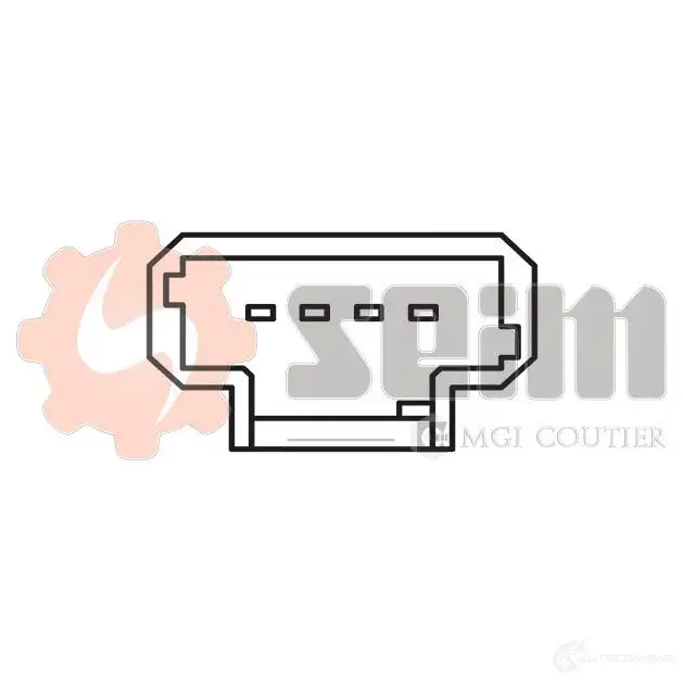 Датчик стоп сигнала, выключатель SEIM 2161235 ELWSO 1 3349808013872 cs157 изображение 1
