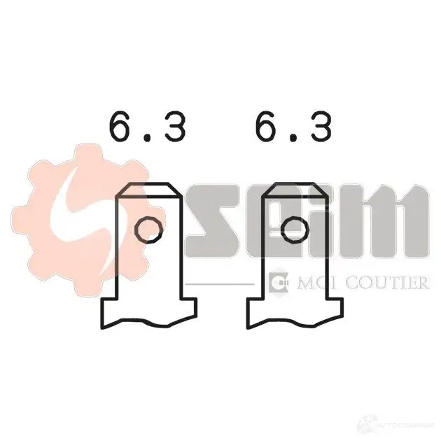 Датчик стоп сигнала, выключатель SEIM V9U 1G cs65 2161342 3349808012950 изображение 1