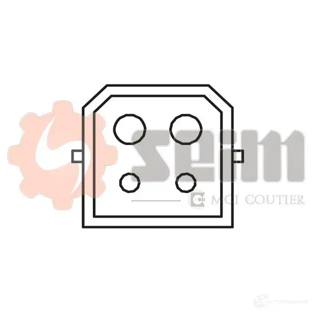 Датчик стоп сигнала, выключатель SEIM 2161328 3349808006645 BY6 MN cs50 изображение 1