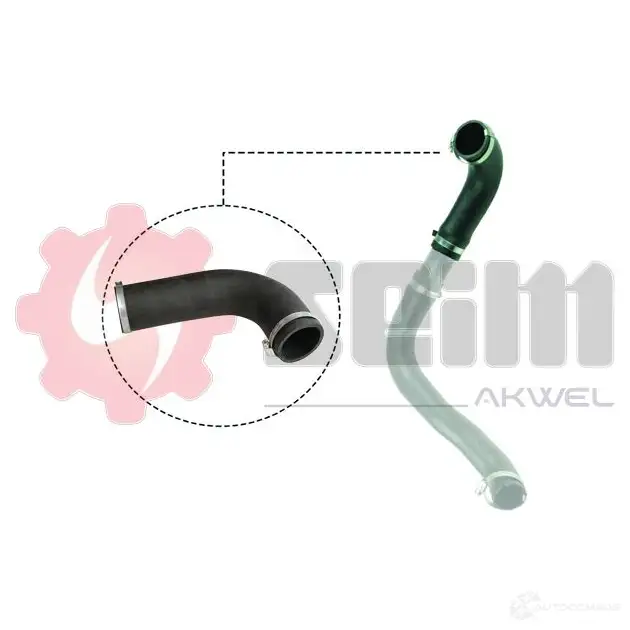 Патрубок интеркулера SEIM U34 5RHG 2159842 3349809812764 981276 - Изображение 1