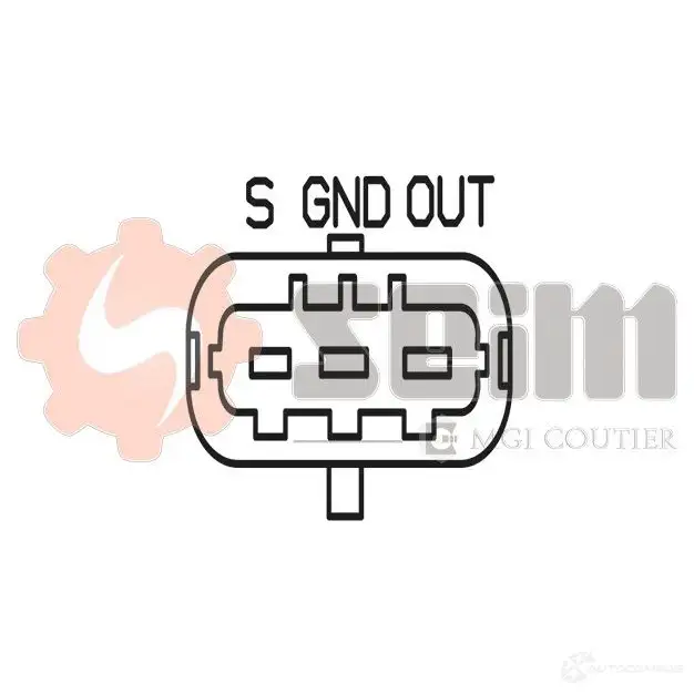 Датчик положения коленвала SEIM 3349808010239 cp320 2160869 IE 9R1 изображение 1