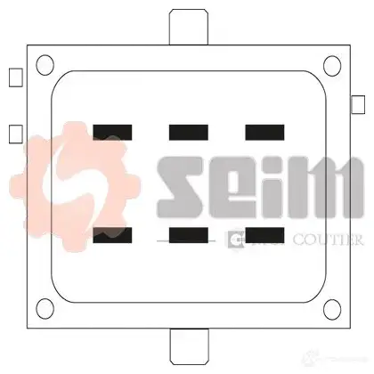 Стеклоподъемник SEIM 900959 DF38 UP 3349809009591 2158483 - Изображение 1