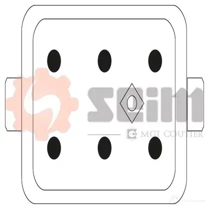 Стеклоподъемник SEIM 7HICB A 3349809011037 2158620 901103 - Изображение 1