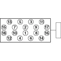 Болты ГБЦ, головки блока цилиндров WILMINK GROUP WG1093281 9ILJR 24R K7M 4040004