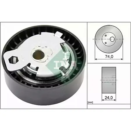 Натяжной ролик ГРМ WILMINK GROUP B6634G 4042203 WG1097457 76K LDJ8