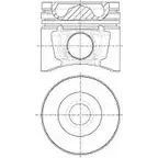 Поршень WILMINK GROUP NAC83 4070641 WG1175292 8QSQR OX