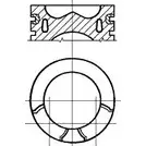 Поршень WILMINK GROUP XYQ676U H1 X8C 4070650 WG1175301