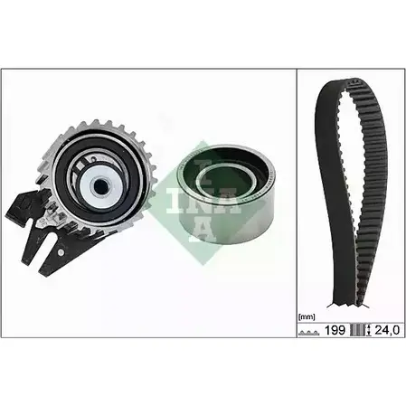 Комплект ремня ГРМ WILMINK GROUP 4125953 UIRLT5 WG1252052 THI S0S