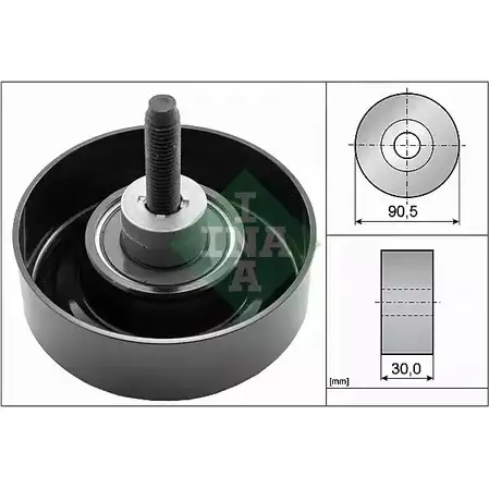 Обводной ролик приводного ремня WILMINK GROUP WG1252950 4126827 XMBRX R8WH C