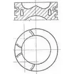 Поршень WILMINK GROUP WG1443746 0K231 B7 4200607 63A5QB