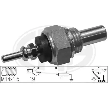 Датчик температуры охлаждающей жидкости WILMINK GROUP LW6NAUL WG1492407 4226314 UPB QC9H изображение 0