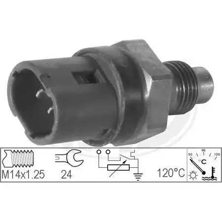 Датчик температуры охлаждающей жидкости WILMINK GROUP WJ LNMC ZKK7AVF 4226352 WG1492445